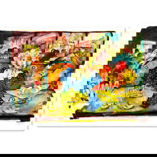 Gretty Rubinstein, Hand Signed, Numbered Limited Edition with Letter of Authenticity.: This is a limited edition on paper by Gretty Rubinstein. The piece comes hand signed by the artist, numbered, and with a letter of authenticity. Measures approximately 16" x 11.5". Reference#: 53405.