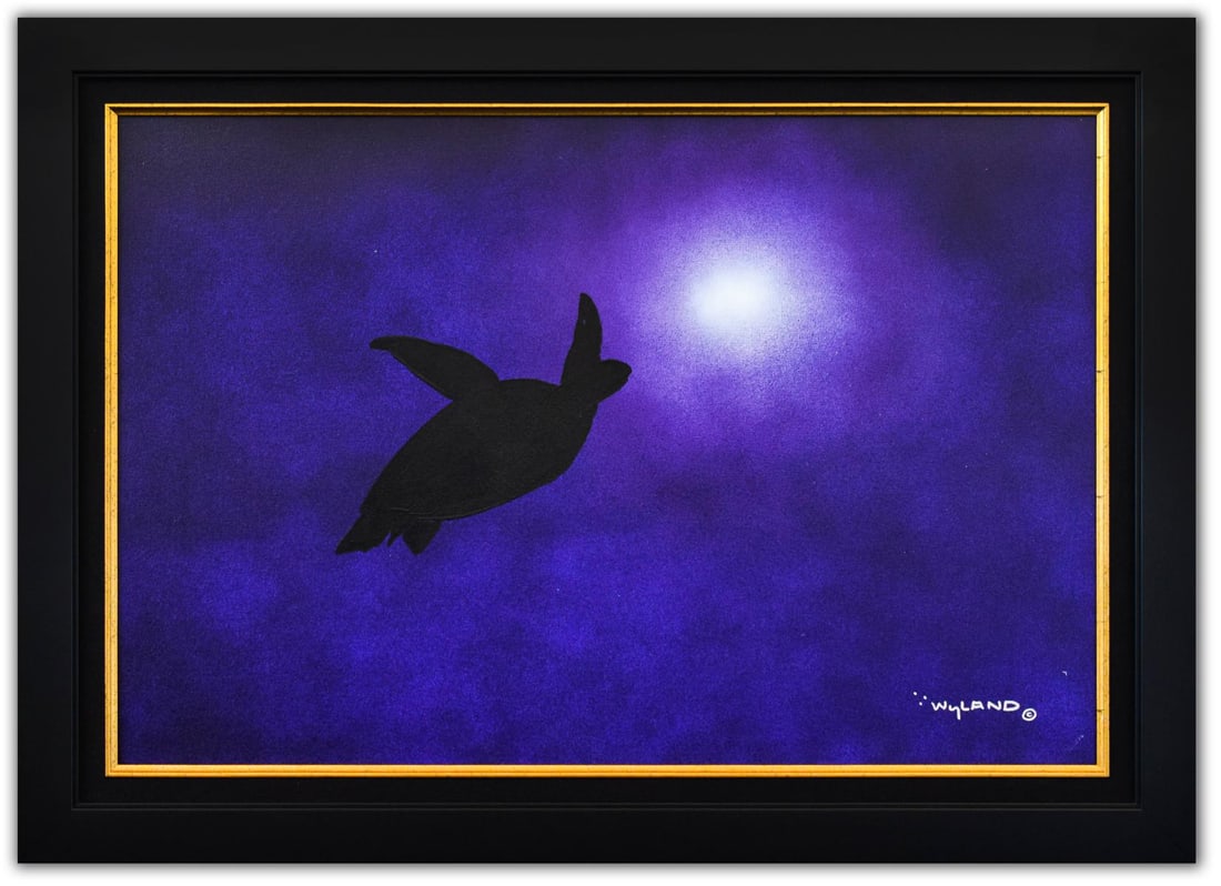 Wyland- Original Painting on Canvas "Ocean life" (1 of 3)