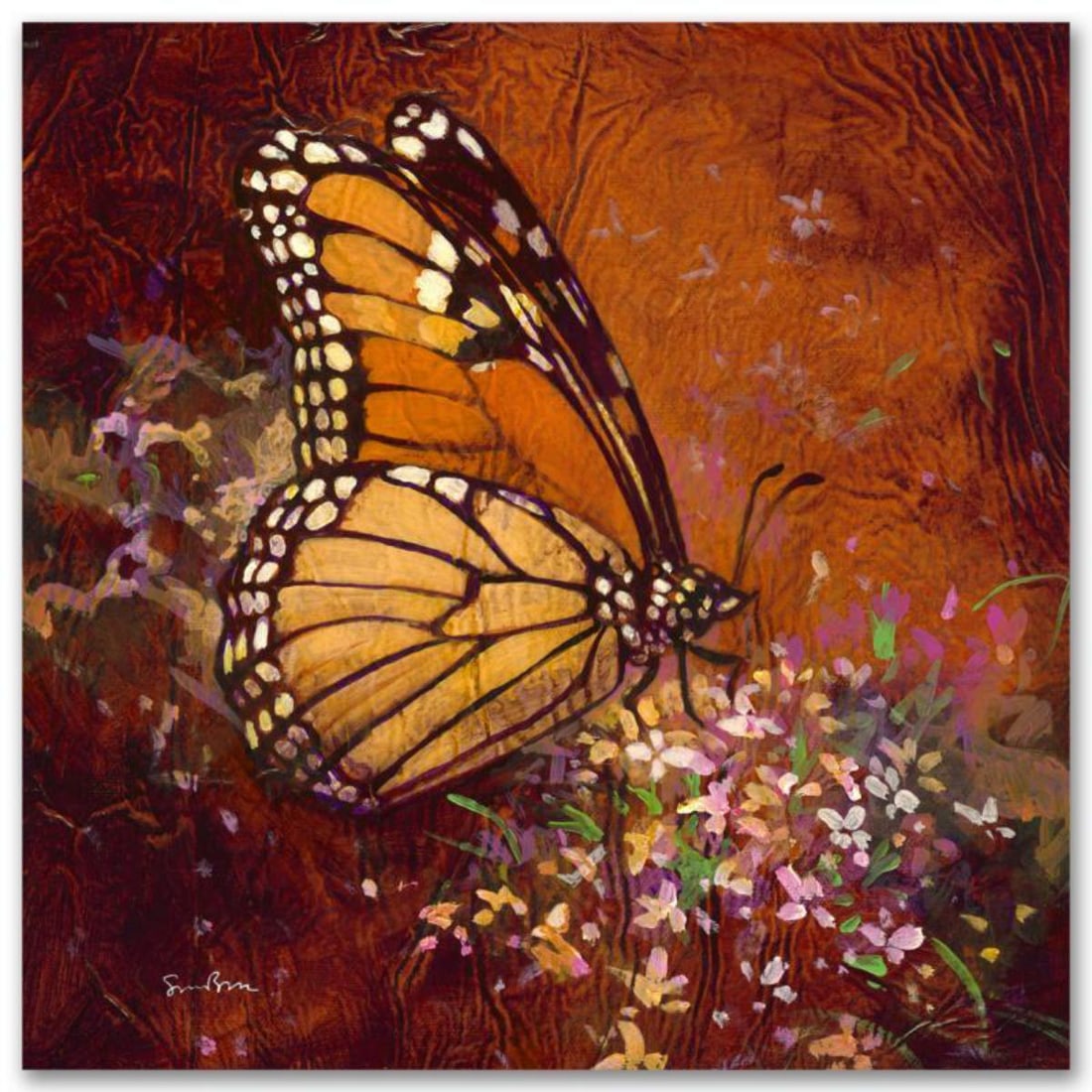 Bless the Day Limited Edition Giclee on Canvas by Simon Bull, Numbered and Signed. This piece comes (1 of 2)