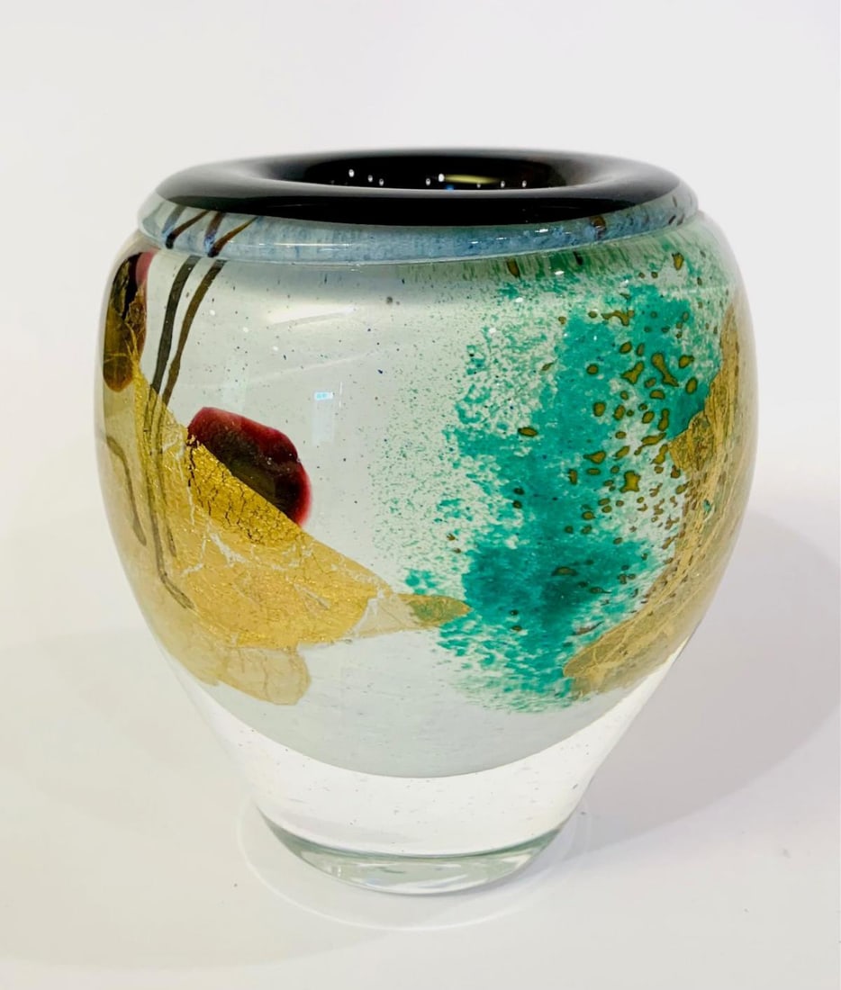 Jean Claude Novaro- Hand blown unique one of a kind glass sculpture "Unknown": Artist: Jean Claude Novaro. Medium: Hand blown unique one of a kind glass sculpture. Title: Unknown. Size: 5" x ". Signature: Signed. Reference#: 60402.