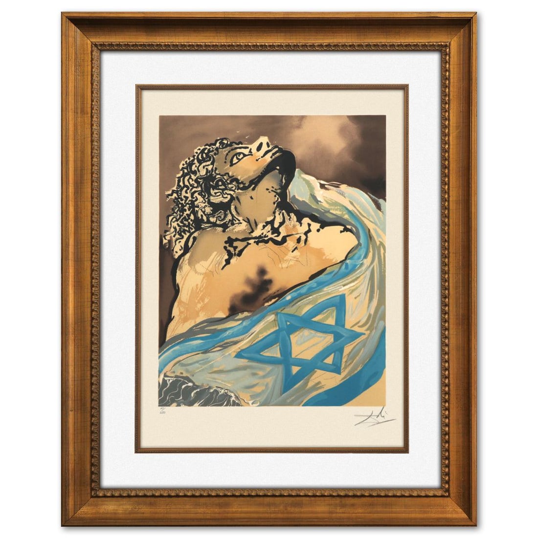 Salvador Dali- Original Lithograph "Aliyah" (1 of 2)