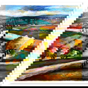 Slava Brodinsky, Hand Signed, Numbered Limited Edition with Letter of Authenticity.: This is a limited edition on paper by Slava Brodinsky. The piece comes hand signed by the artist, numbered, and with a letter of authenticity. Measures approximately 12" x 12". Reference#: 50349.