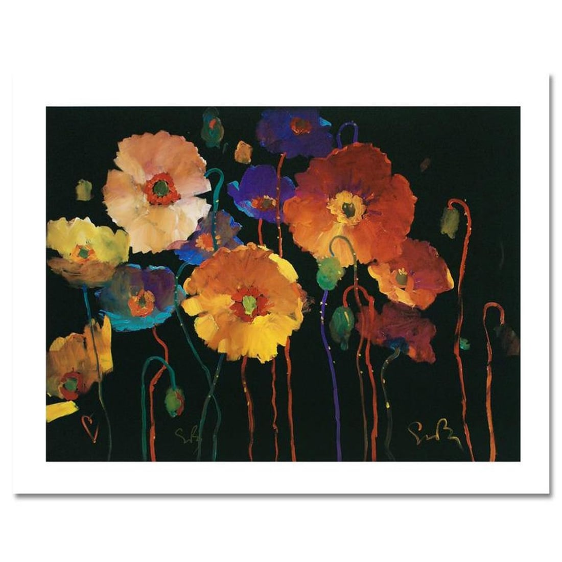 Simon Bull, "Living the Life" Limited Edition Offset Lithograph, SP Numbered and Hand Signed with (1 of 2)