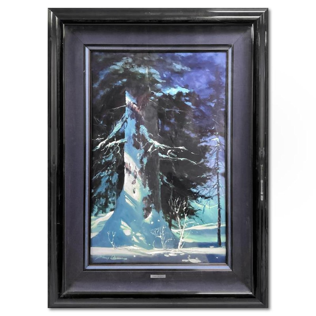 James Coleman, "Silent Surrender" Framed Limited Edition Serigraph, Numbered 47/250 and Hand Signed (1 of 2)