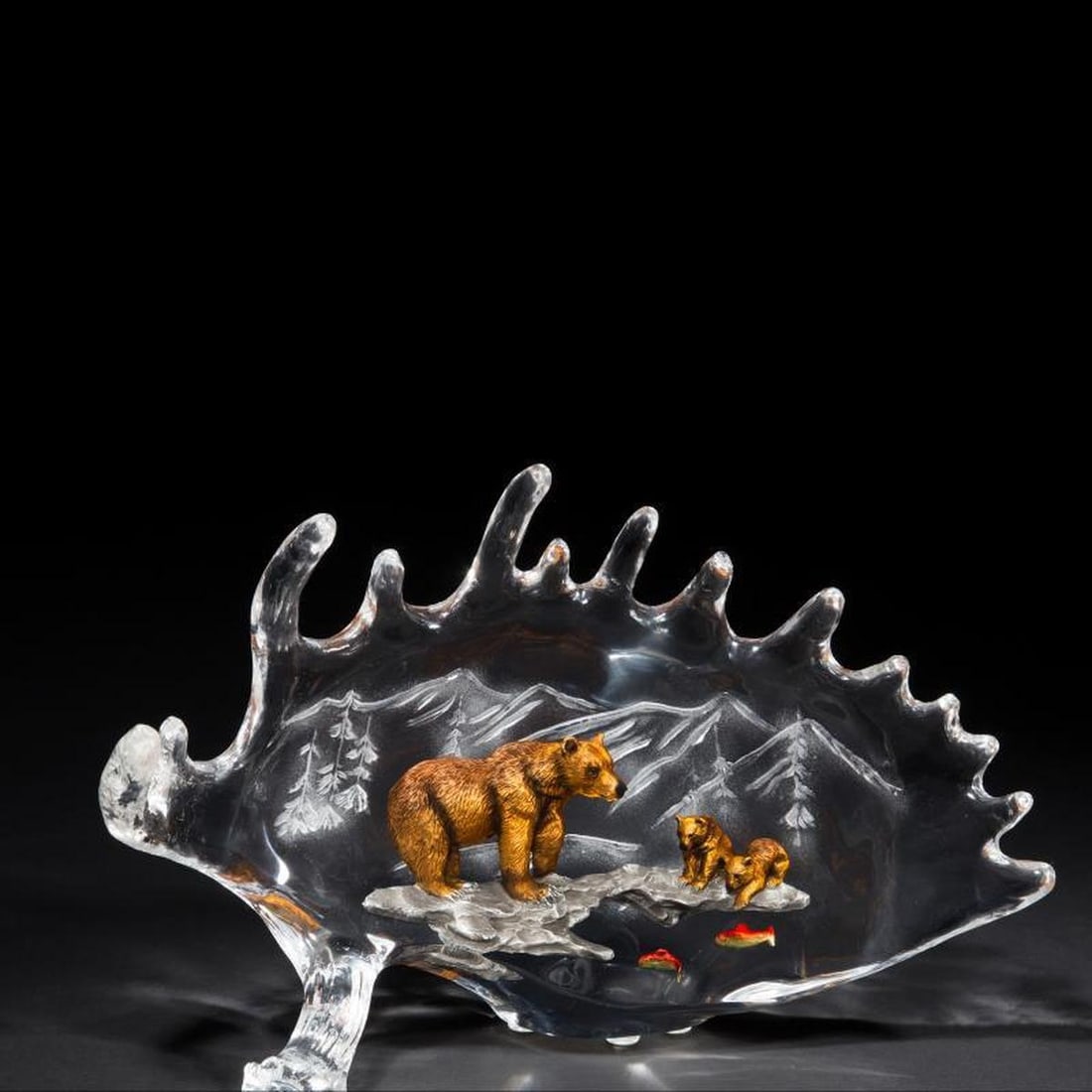 Kitty Cantrell, "Life Lessons" Limited Edition Mixed Media Lucite Sculpture with COA. (1 of 1)