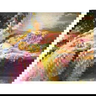 Pino (1939-2010) "A Place in My Heart" Limited Edition on Canvas, Numbered and Hand Signed with: A Place in My Heart is a limited edition giclee on canvas by Pino (1939-2010), numbered and hand signed by the artist. Includes Certificate of Authenticity. Measures approx. 32" x 40" (image).