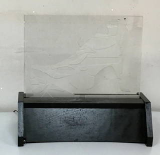 NEAL DOTY- STARFIRE CRYSTAL LUMINAIRE: Artist: NEAL DOTY. Medium: STARFIRE CRYSTAL LUMINAIRE. Measures approx. 15.5" x 11.5" (framed). Reference#: 28304.