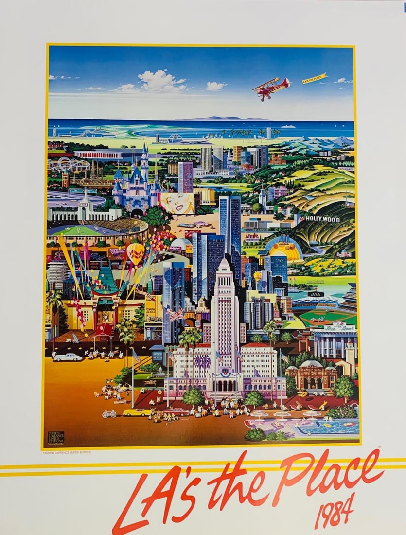Hiro Yamagata- Offset Lithograph on paper: Artist: Hiro Yamagata. Medium: Offset Lithograph on paper. Size: 24" x 30". Reference#: 61291.