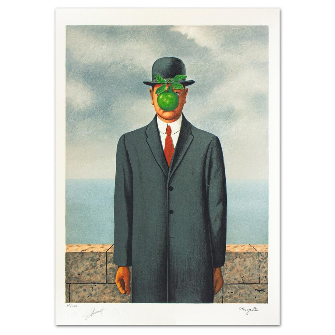Rene Magritte- Lithograph "Le Fils De L'homme" (1 of 4)