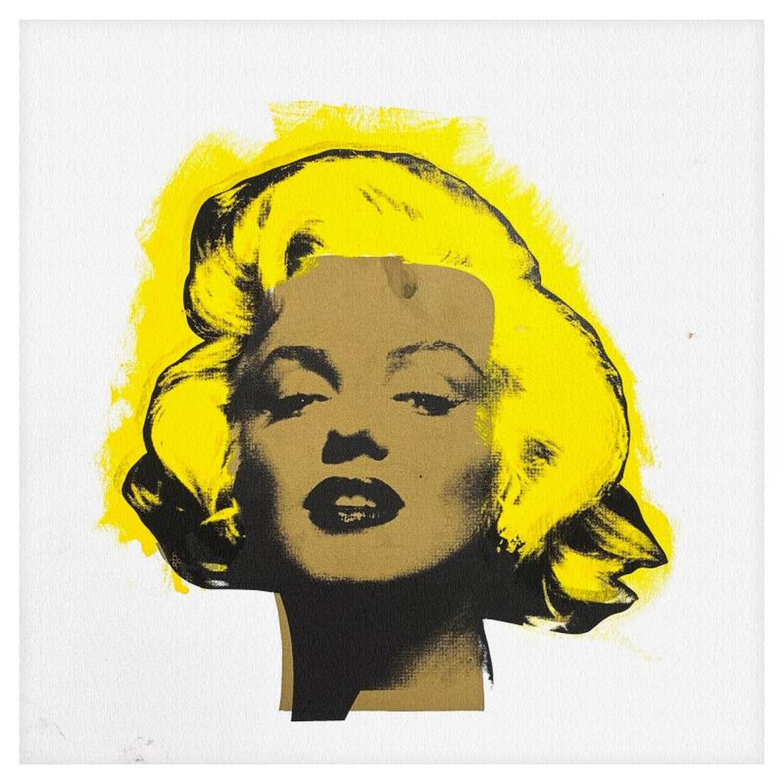 Steve Kaufman (1960-2010), "Marilyn Monroe" Hand Embellished Limited Edition Silkscreen Mixed Media (1 of 2)