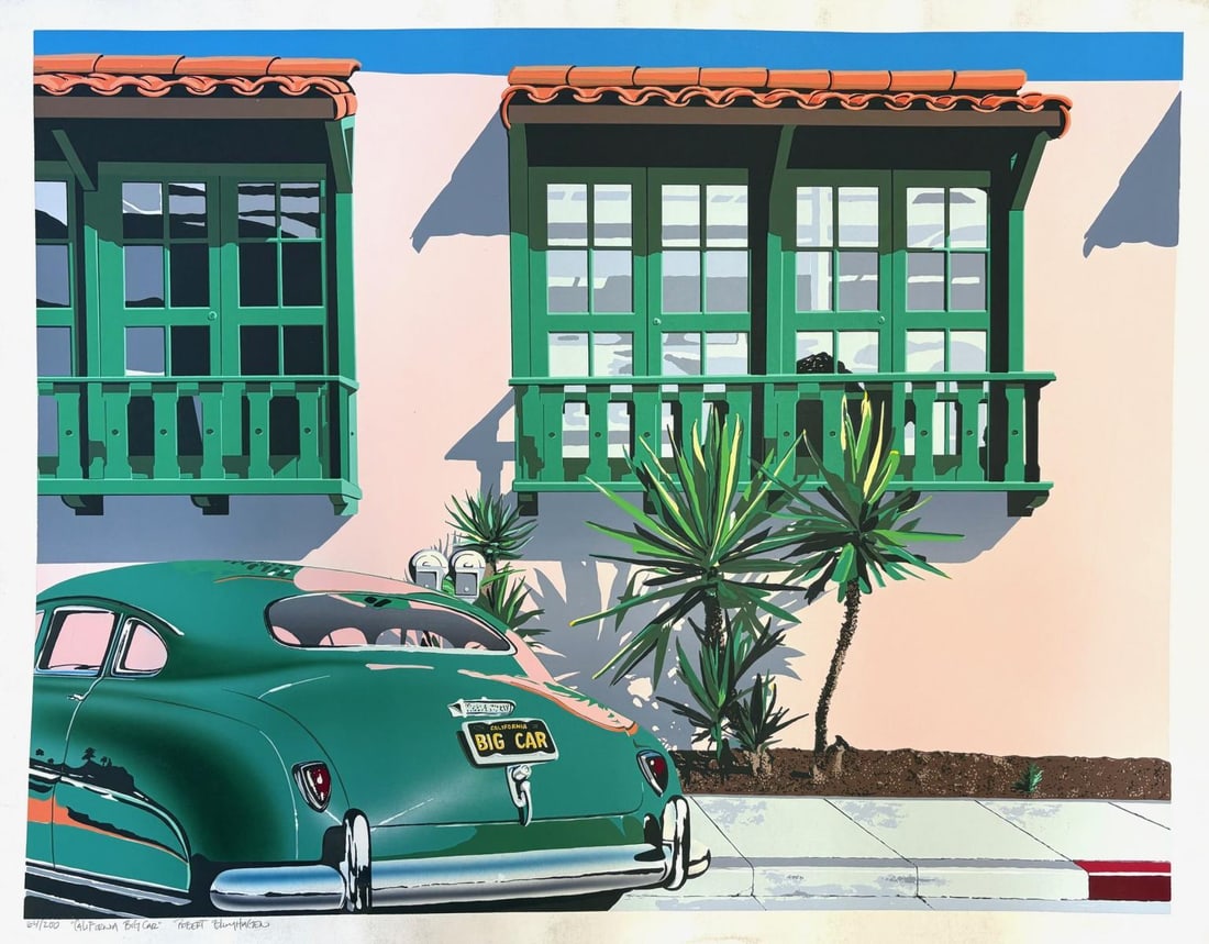 Robert blumhagen- Serigraph on paper (1 of 2)