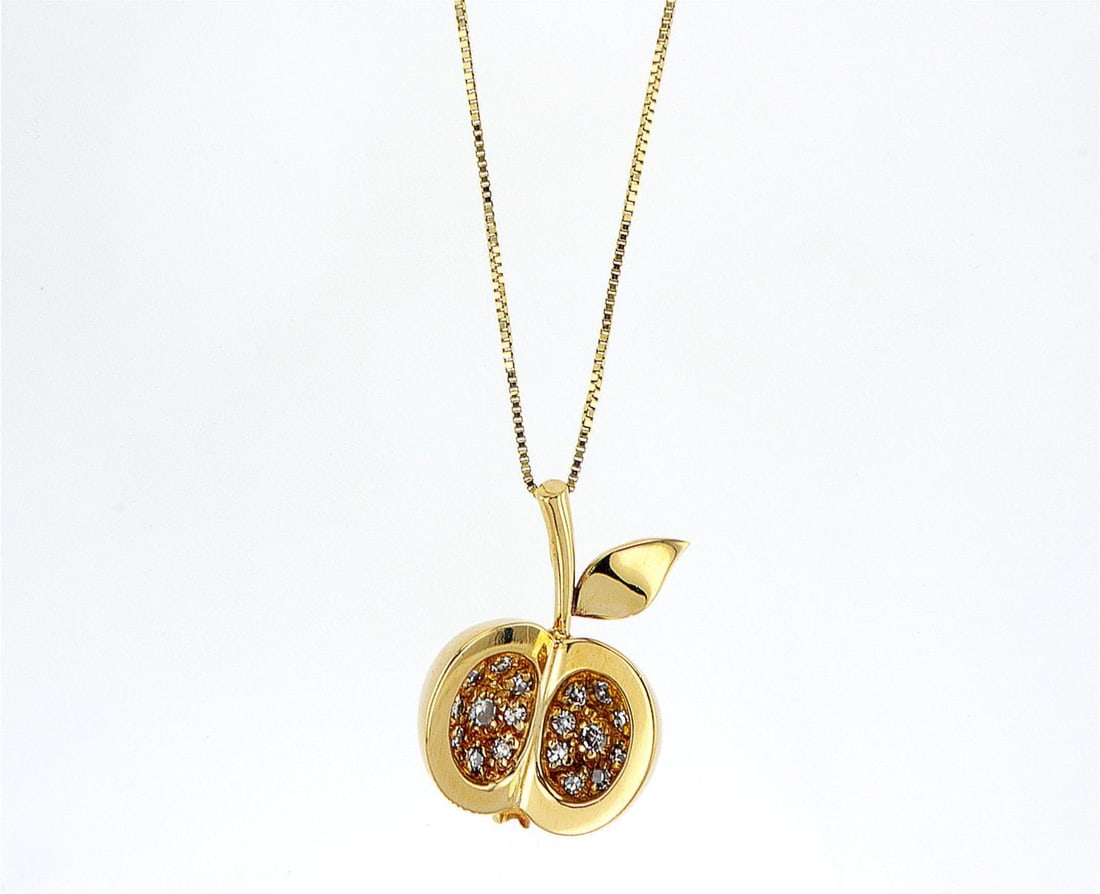 14kt Yellow Gold 0.32ctw Diamond Pendant (1 of 2)