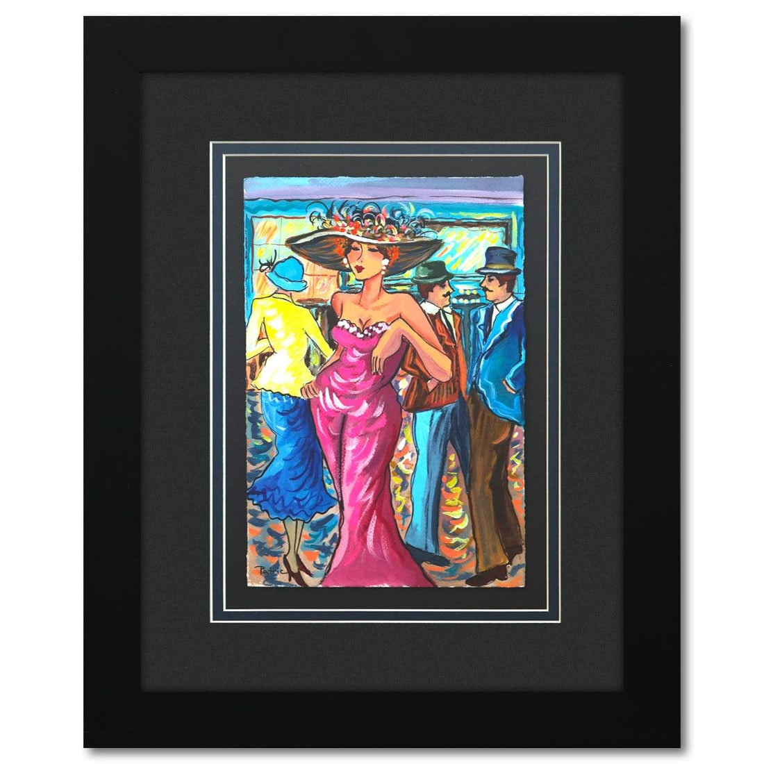 Patricia Govezensky- Original Watercolor "Grace" (1 of 2)