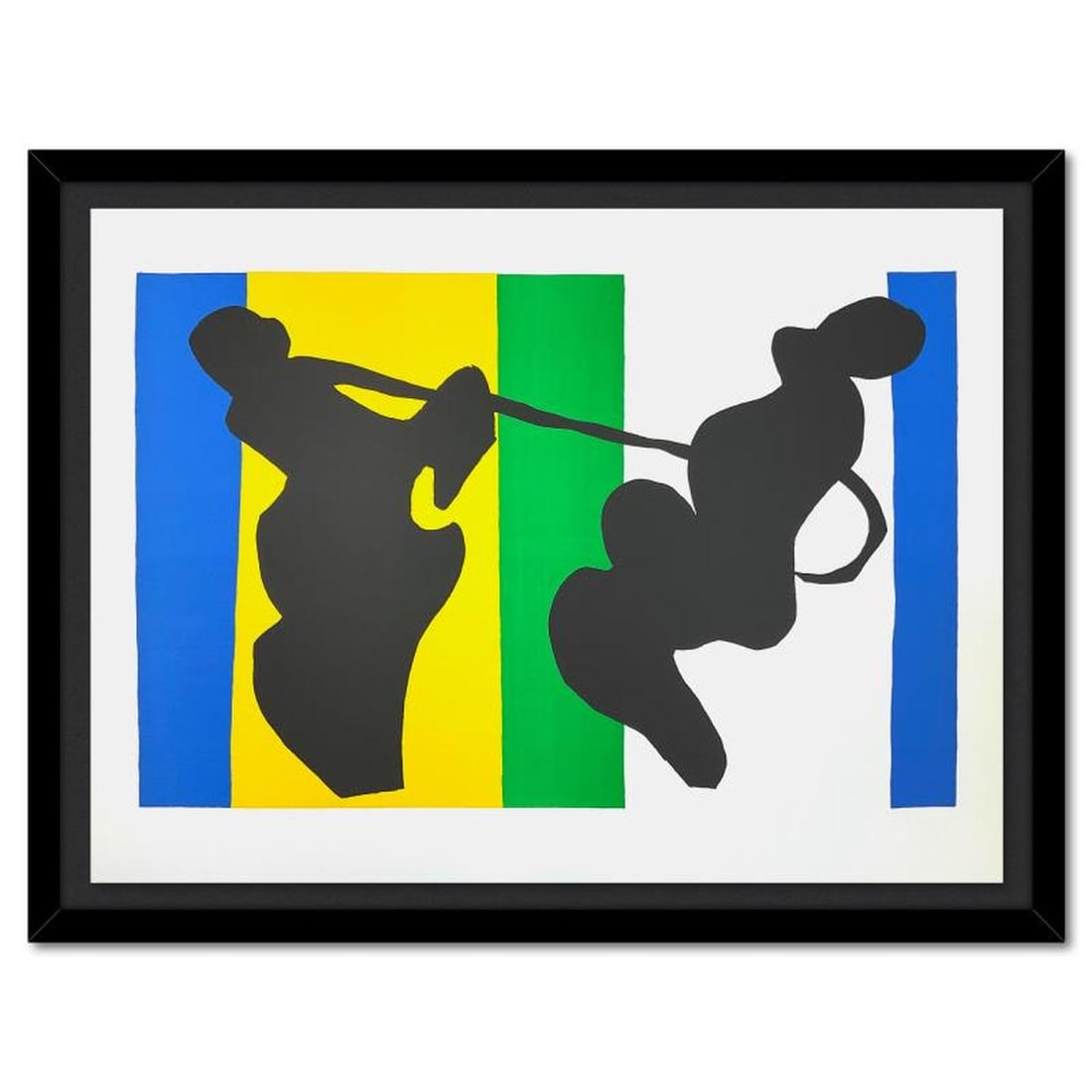 Henri Matisse 1869-1954 (After), "Le Cowboy (The Cowboy)" Framed Limited Edition Lithograph with: Le Cowboy (The Cowboy) is a limited edition lithograph by Henri Matisse (1869-1954). This piece comes from an edition of 200 authorized by the Matisse Estate; the edition number is not on the piece it
