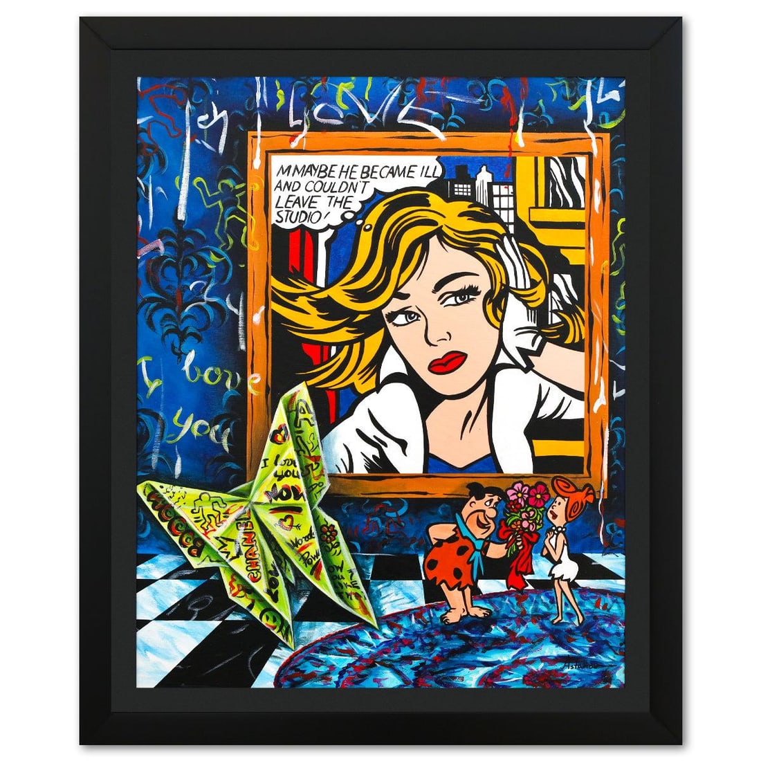 Alexander Astahov- Original Oil on Canvas "In the Modern Age" (1 of 2)