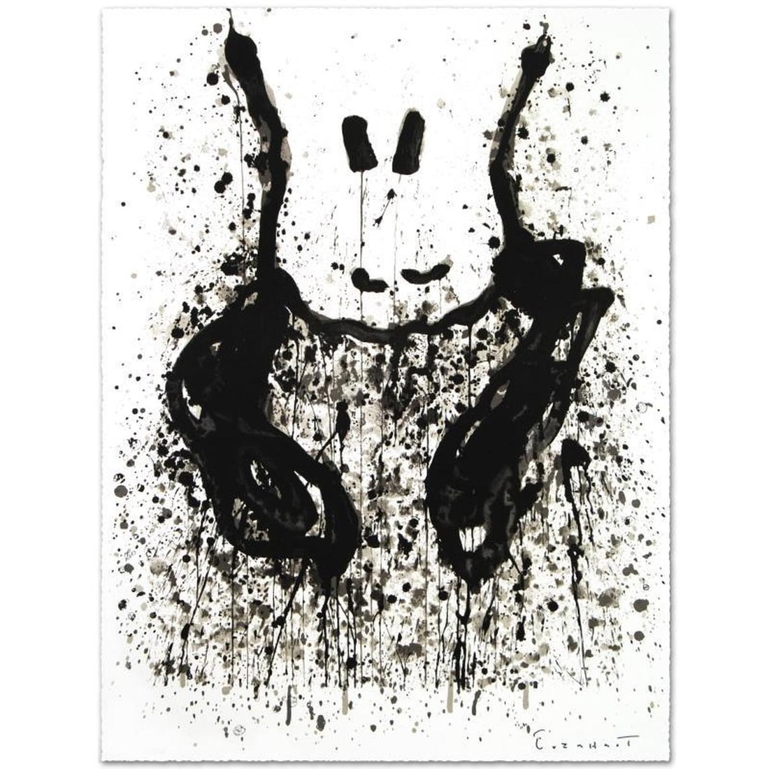 Watchdog 6 O'Clock Limited Edition Hand Pulled Original Lithograph by Renowned Charles Schulz: Watchdog 6 O'Clock is a limited edition hand pulled original lithograph on museum quality deckle-edge paper, numbered and hand signed by Tom Everhart. This is one of the final Everhart editions to be