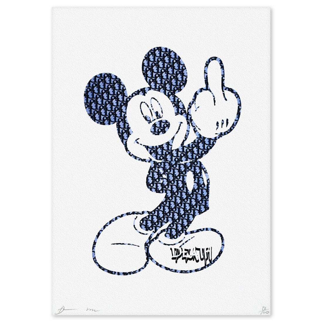 Death NYC- Fine art Print: Artist: Death NYC. Medium: Fine art Print. Size: 18" x 13". Signature: Hand signed and numbered. Certificate of Authenticity: Is included. Additional: Paper: Fine art 300 gsm paper. DEATH chooses to k