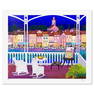 Fanch Ledan, "Signac A St Tropez" Limited Edition Serigraph, AP Numbered 1/50 and Hand Signed with