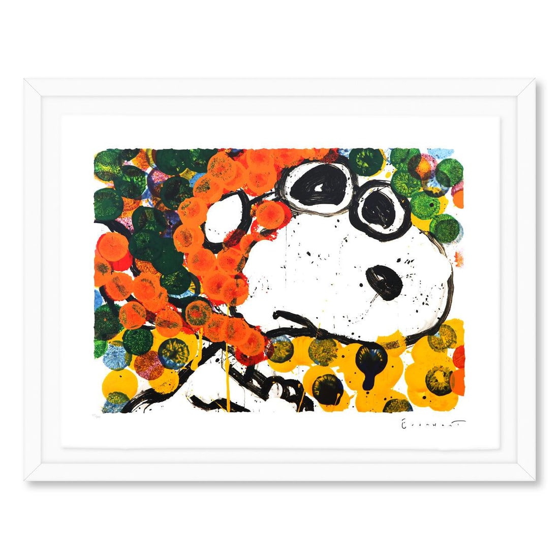 Tom Everhart- Hand Pulled Original Lithograph "Ten Ways to Drive an SUV": Artist: Tom Everhart. Medium: Hand Pulled Original Lithograph. Title: Ten Ways to Drive an SUV. Size: 29" x 37". Measures approx. 34" x 43" (framed). Signature: Hand signed and numbered. Certificate o