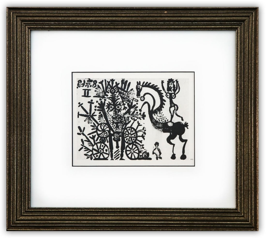 After Pablo Picasso- Offset Lithograph "From The 347 Series" (1 of 1)