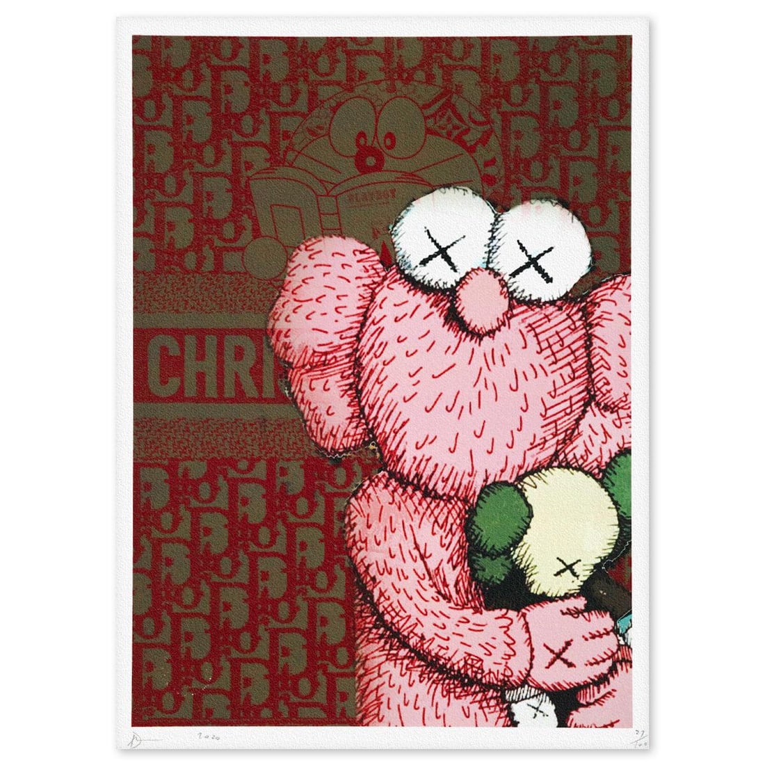 Death NYC- Fine art Print: Artist: Death NYC. Medium: Fine art Print. Size: 18" x 13". Signature: Hand signed and numbered. Certificate of Authenticity: Is included. Additional: Paper: Fine art 300 gsm paper. DEATH chooses to k