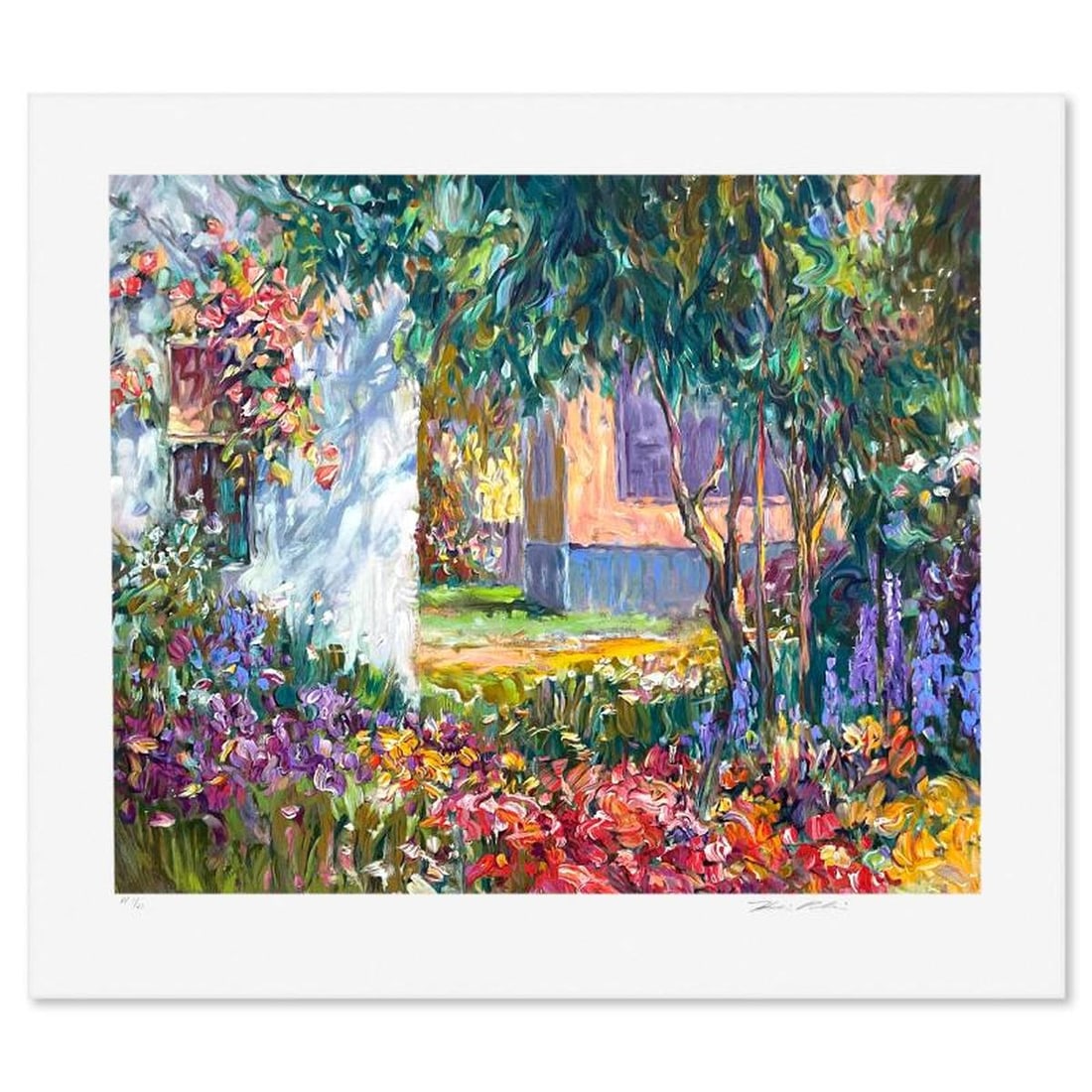 Henri Plisson (1933-2006), "Windows" Limited Edition Printer's Proof Serigraph, Numbered 1/21 and: Windows is a limited edition printer's proof serigraph on paper by Henri Plisson (1933-2006), numbered 1/21 and hand signed by the artist. Includes Letter of Authenticity. Measures approx. 25.5" x 29"