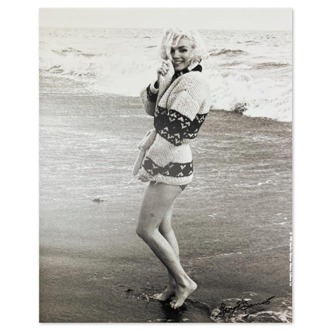 George Barris (1922-2016), "Marilyn Monroe: The Last Shoot" Photograph Printed from the Original: Marilyn Monroe: The Last Shoot is a photograph printed from the original negative taken by George Barris (1922-2016). This photo is part of a series entitled "The Last Photos" which were taken in 1962