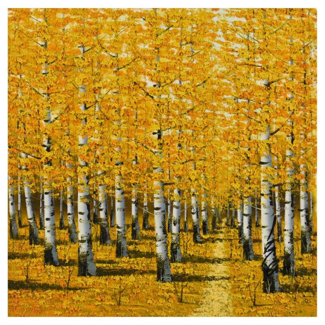 Inam, Original Oil Painting on Canvas (24" x 24"), Hand Signed with Letter of Authenticity. (1 of 2)