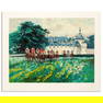Mark King (1931-2014), "Chantilly Chateau Turn" Hand Signed Limited Edition Serigraph with Letter of
