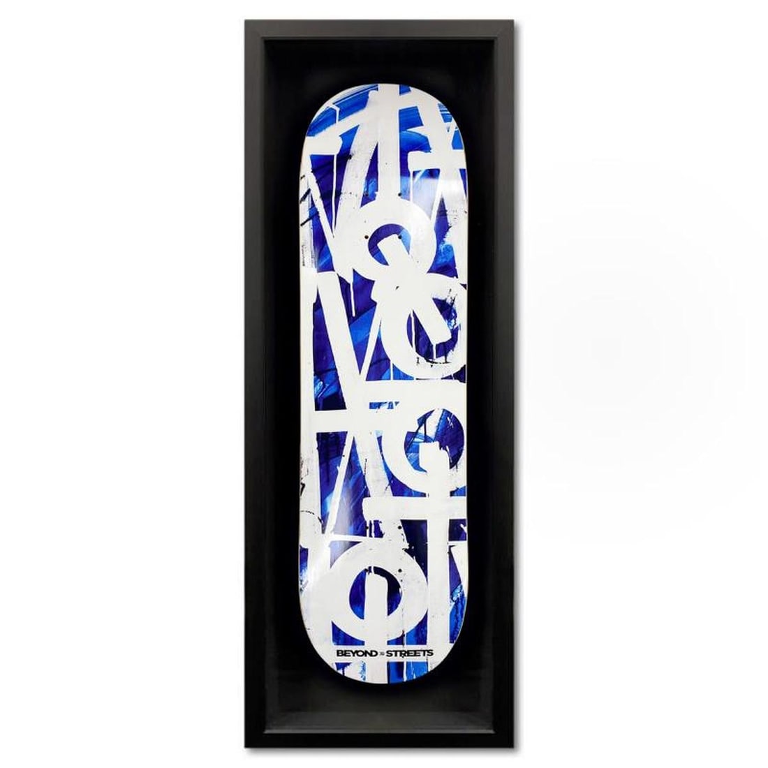 RETNA, "RETNA Beyond The Streets Skateboard" Framed Limited Edition Screen Printed Skateboard on (1 of 2)