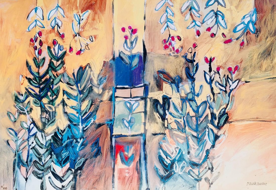 Cecilia Garcia Amaro- Limited Edition Giclee on Paper: Artist: Cecilia Garcia Amaro. Medium: Limited Edition Giclee on Paper. Size: 30" x 40". Signature: Hand signed and numbered. Reference#: 47465.