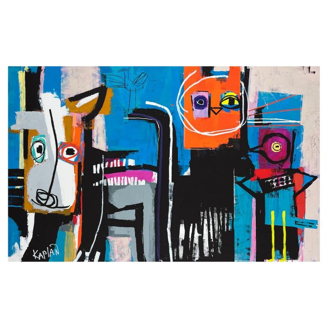 Lee Kaplan, Hand Signed Limited Edition Canvas with Letter of Authenticity. (1 of 2)