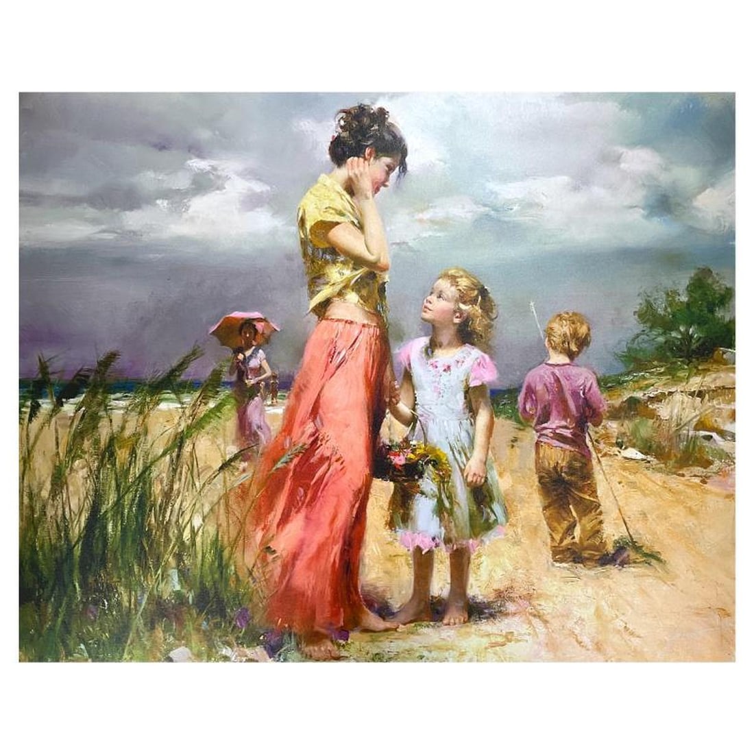 Pino (1939-2010) "Remember When" Limited Edition on Canvas, Numbered and Hand Signed with (1 of 2)