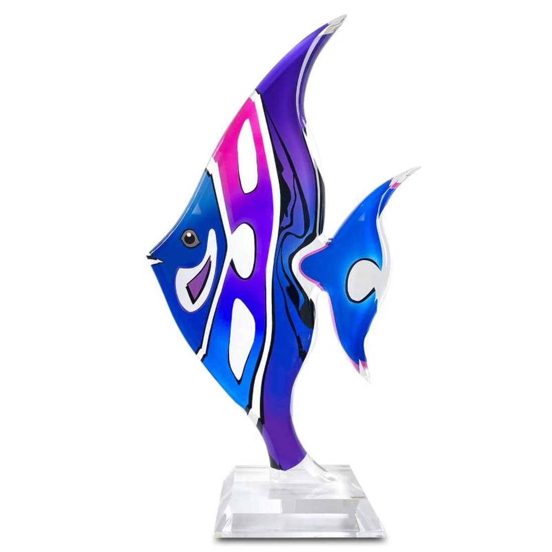 Shlomi Haziza, "Fish" Acrylic Sculpture, Hand Signed with Letter of Authenticity. (1 of 1)