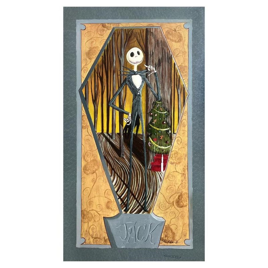 Tricia Buchanan-Benson, "Jack" Limited Edition Proof on Canvas from Disney Fine Art, Numbered and (1 of 2)