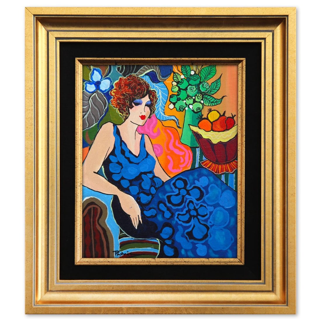 Patricia Govezensky- Original Acrylic on Canvas "A Serenade of Steps" (1 of 2)