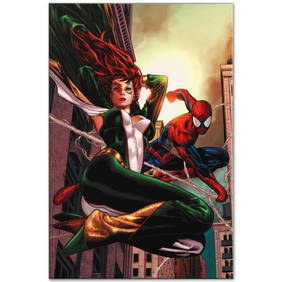 Marvel Comics "Amazing Spider-Man Family #6" Numbered Limited Edition Giclee on Canvas by Paulo (1 of 1)