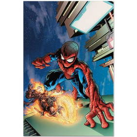Marvel Comics "Timestorm 2009/2099 #4" Numbered Limited Edition Giclee on Canvas by Tom Raney with (1 of 1)