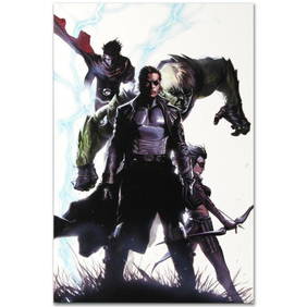 Marvel Comics "Secret Invasion #4" Numbered Limited Edition Giclee on Canvas by Gabriele Dell'Otto (1 of 1)