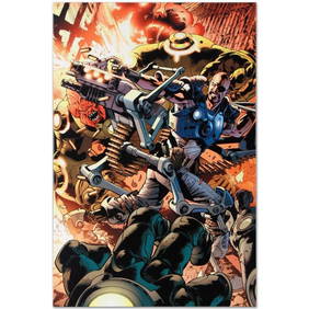 Marvel Comics "Ultimate Doom #1" Numbered Limited Edition Giclee on Canvas by Bryan Hitch with COA. (1 of 1)
