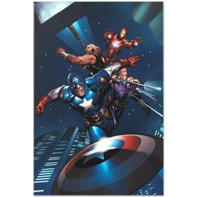 Marvel Comics "Ultimate New Ultimates #5" Numbered Limited Edition Giclee on Canvas by Frank Cho (1 of 1)