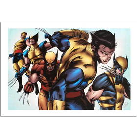 Stan Lee Signed, Marvel Comics AP Limited Edition Canvas "X-Men Evolutions #1" with Certificate of (1 of 1)