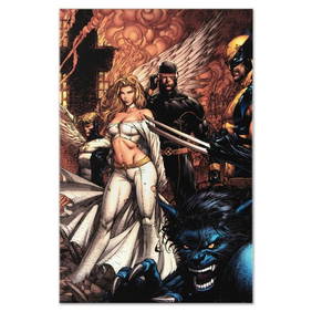 Marvel Comics "Uncanny X-Men #494" Numbered Limited Edition Giclee on Canvas by David Finch with (1 of 1)
