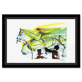 Salvador Dali (1904-1989), "Le Cheval de Course (Race Horse)" Framed Limited Edition Lithograph (1 of 2)