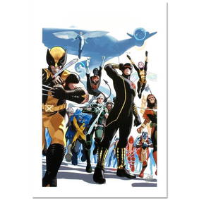 Stan Lee Signed, Marvel Comics Limited Edition Canvas 2/10 "X-Men Legacy Annual #1" with Certificate (1 of 1)