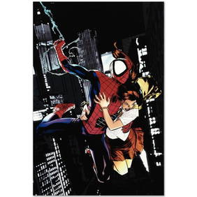 Marvel Comics "Ultimatum: Spider-Man Requiem #1" Numbered Limited Edition Giclee on Canvas by Stuart (1 of 1)