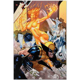 Marvel Comics "Secret Invasion: X-Men #4" Numbered Limited Edition Giclee on Canvas by Terry Dodson (1 of 1)