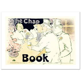 The Chap Book Hand Pulled Lithograph by the RE Society, Image Originally by Henri de (1 of 1)