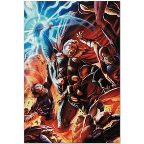 Marvel Comics "Secret Invasion: Thor #2" Numbered Limited Edition Giclee on Canvas by Doug (1 of 1)