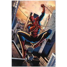 Marvel Comics "Secret War #4" Numbered Limited Edition Giclee on Canvas by Gabriele Dell'Otto wit... (1 of 1)